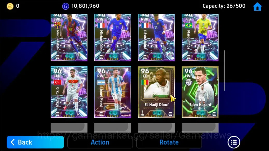 eFootball Accounts Android|BigTime Rivaldo,Epic Lothar Matthaus,Genna image 12