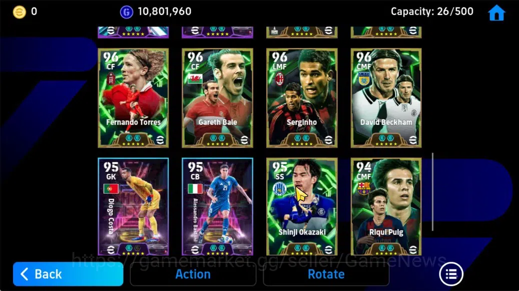 eFootball Accounts Android|BigTime Rivaldo,Epic Lothar Matthaus,Genna image 13