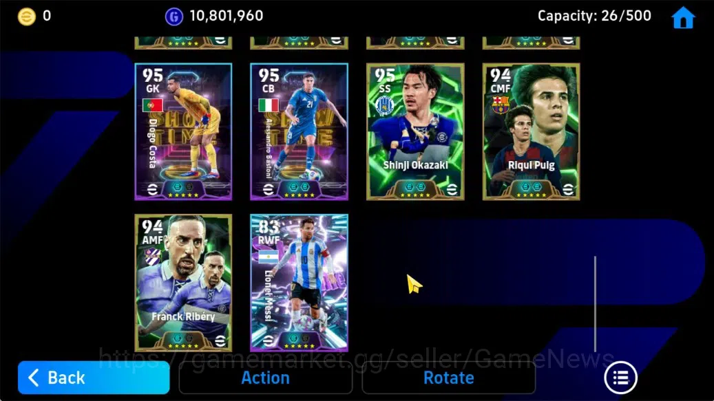 eFootball Accounts Android|BigTime Rivaldo,Epic Lothar Matthaus,Genna image 14
