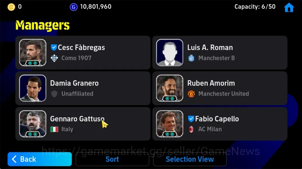 eFootball Accounts Android|BigTime Rivaldo,Epic Lothar Matthaus,Genna image 6