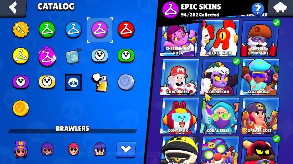Brawl Stars Accounts 56K Trophy|98 Brawlers 56 Max Lvl|15 Prestige|5 Hy image 18
