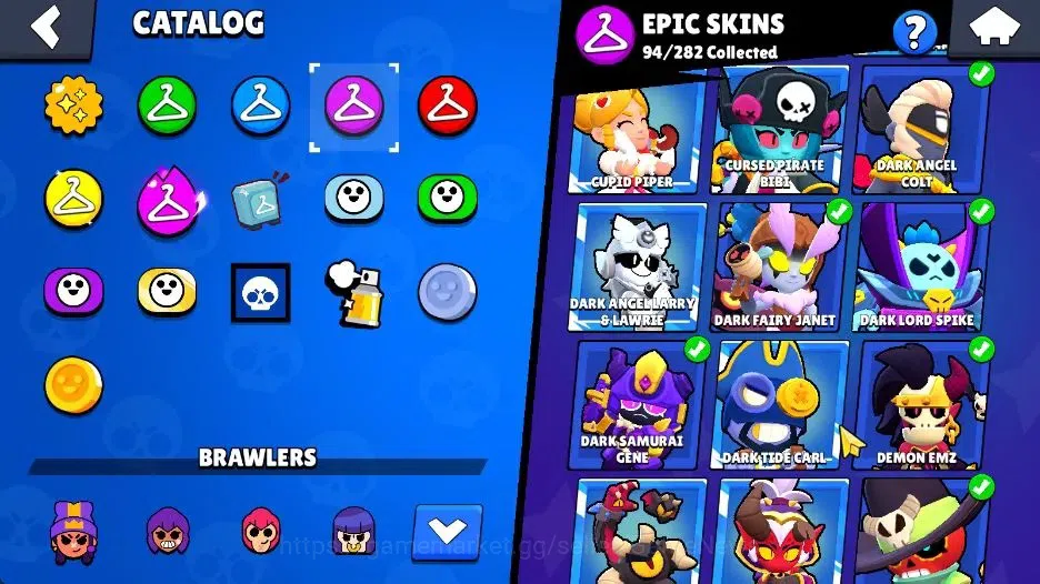 Brawl Stars Accounts 56K Trophy|98 Brawlers 56 Max Lvl|15 Prestige|5 Hy image 19