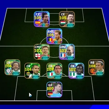 eFootball Accounts Legends & Iconic Players Android|Power 3223|16 Epic Alessandro Nesta,Marcelo,Ferenc Puskas,Chiellini,John