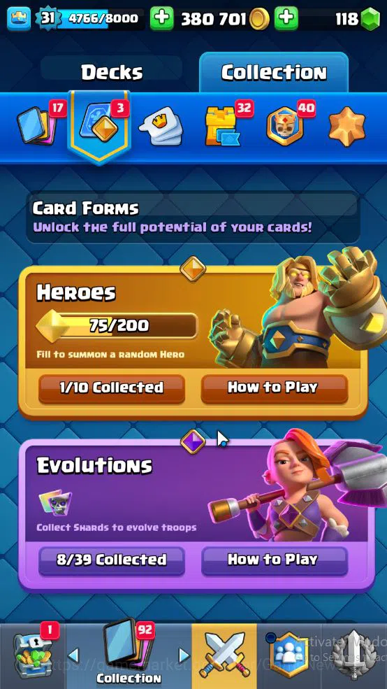 Clash Royale Accounts Lv 31|Trophy 6059|KTL 11|Limited Skin|Card 114|1 H image 13