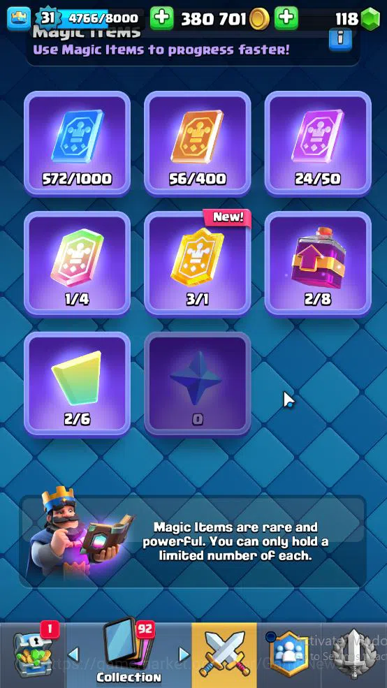 Clash Royale Accounts Lv 31|Trophy 6059|KTL 11|Limited Skin|Card 114|1 H image 14