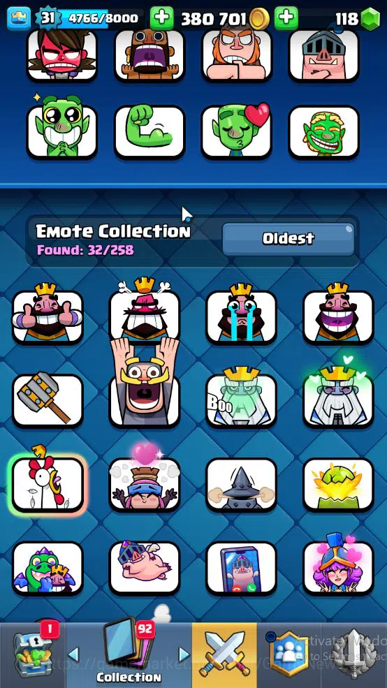 Clash Royale Accounts Lv 31|Trophy 6059|KTL 11|Limited Skin|Card 114|1 H image 15