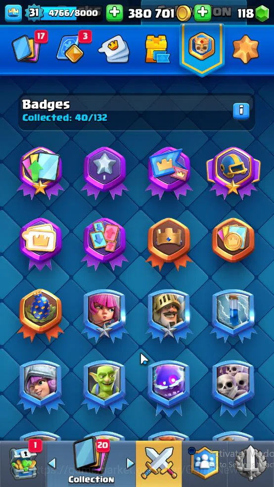 Clash Royale Accounts Lv 31|Trophy 6059|KTL 11|Limited Skin|Card 114|1 H image 17