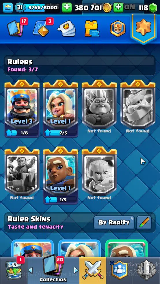 Clash Royale Accounts Lv 31|Trophy 6059|KTL 11|Limited Skin|Card 114|1 H image 18