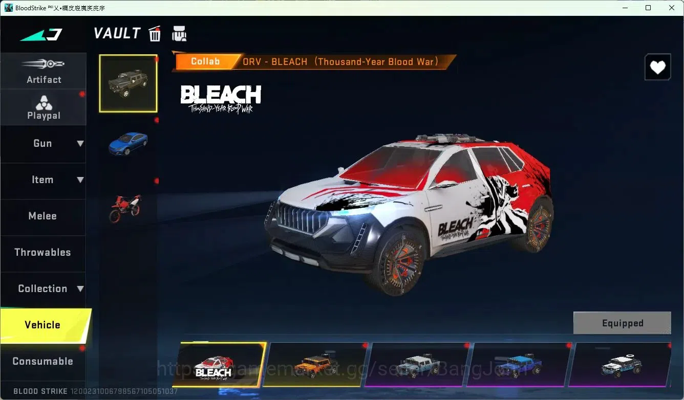 Blood Strike Accounts ASIA | 5 Collab Skins | 4 Limited Skins | 12 Legen image 13