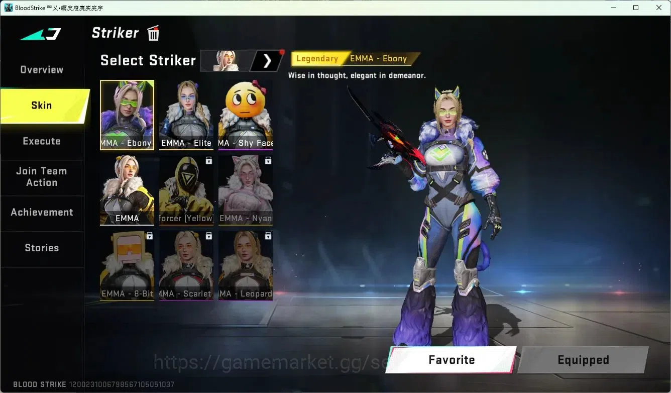 Blood Strike Accounts ASIA | 5 Collab Skins | 4 Limited Skins | 12 Legen image 6