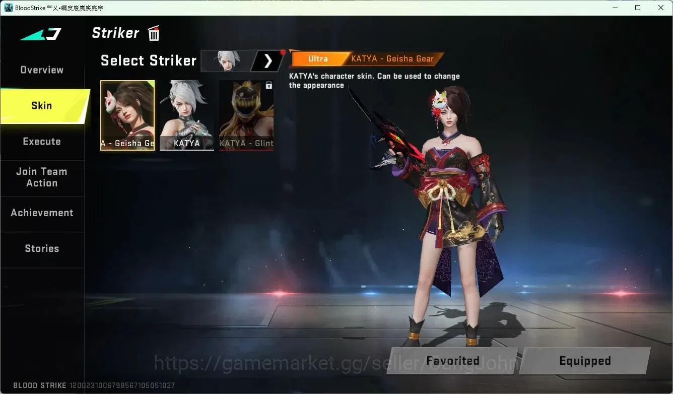 Blood Strike Accounts ASIA | 5 Collab Skins | 4 Limited Skins | 12 Legen image 7