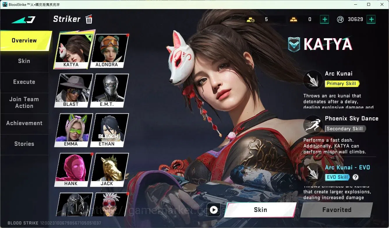 Blood Strike Accounts ASIA | 5 Collab Skins | 4 Limited Skins | 12 Legen image 8