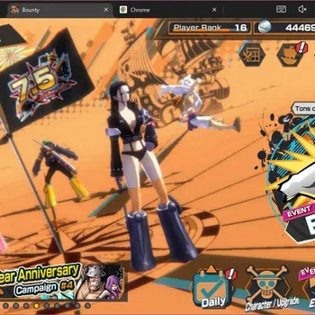 One Piece Bounty Rush Accounts High-End Android|EX4|PR16|KOP Gol D. Roger Max,TFE MD Luffy Max,AMS Borsalino Max,GP Edward