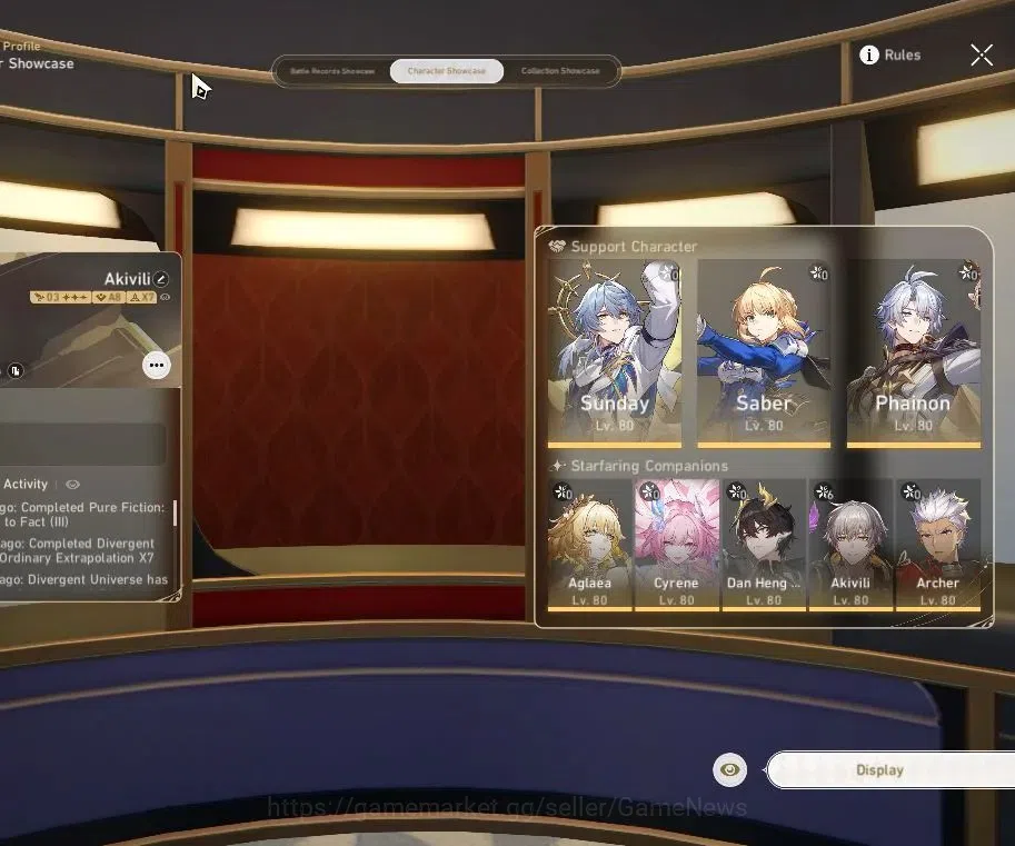 Honkai Star Rail Accounts ASIA|TL 70|3 PremTeam|16 Limited|[SW999E1,Saber,Ph image 2