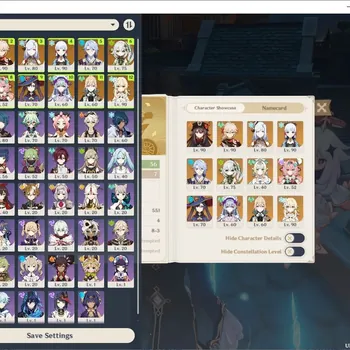 Genshin Impact Accounts Others Asia|AR 56|8 Limit+6(*5 weapon)|Hutao,Kazuha,Shenhe,Ayaka,Ayato,Nahida,Vesna,Varessa|MC