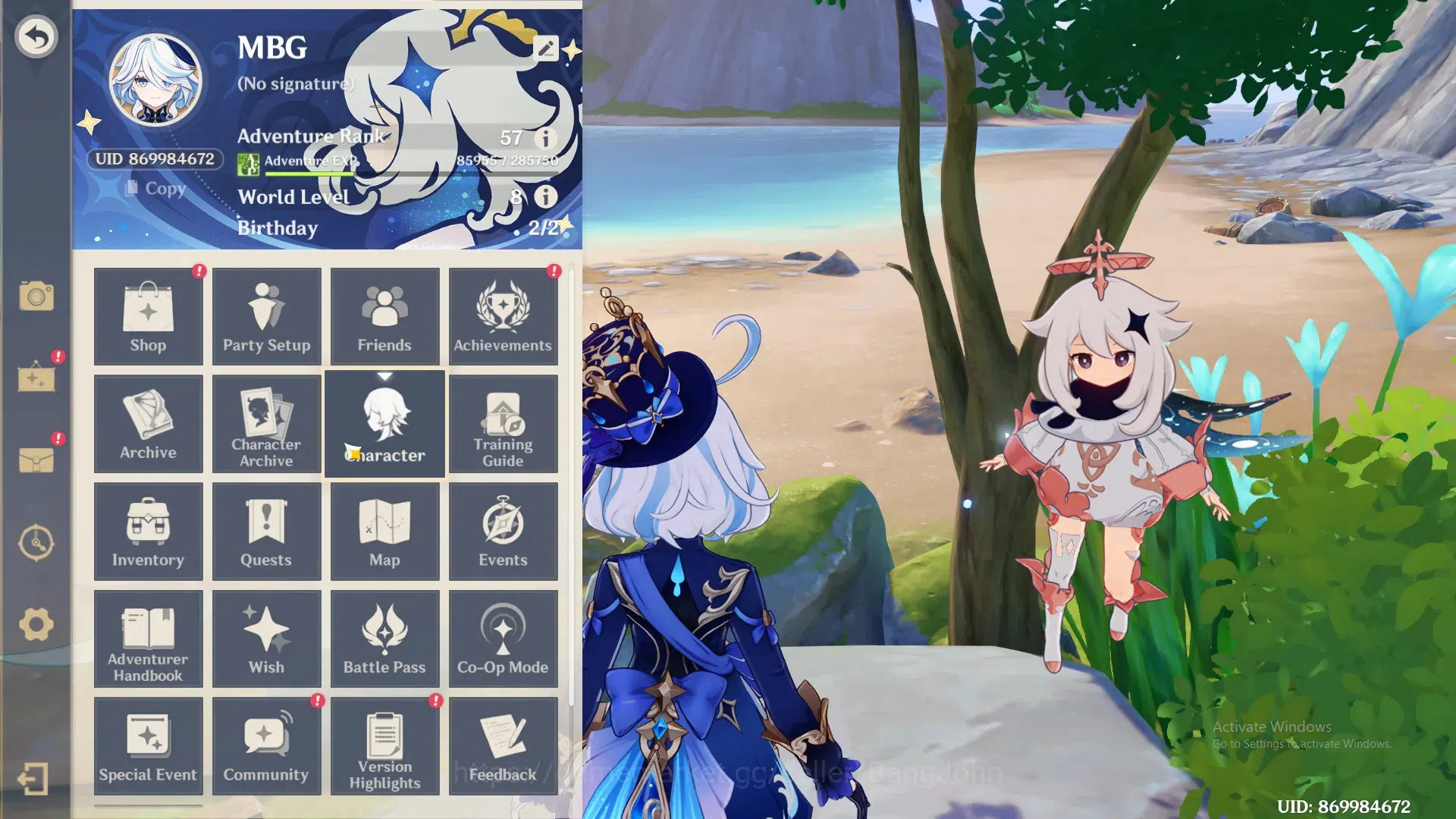 Genshin Impact Accounts ASIA | AR 57 |7 Limited + 5 Standar |[Hu Tao,Furin image 11