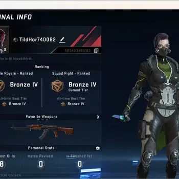 Blood Strike Accounts Rare Skin ASIA | 1 Ultra Melee: Butterfly Knife Synthwave | 1 Epic Striker | 1 Epic Name Changing Card