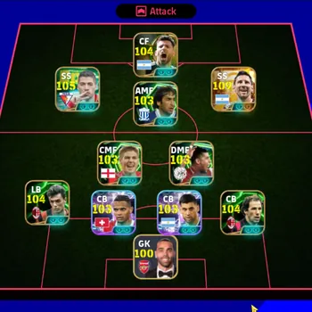 eFootball Accounts Legends & Iconic Players Android|PW 3205|BigTime Messi,Epic