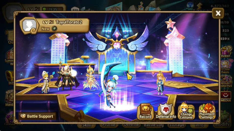 Summoners War: Sky Arena Accounts GLOBAL Lv 21|Starter|1 LD [Geldnir]|3 Total NB5[Te image 2