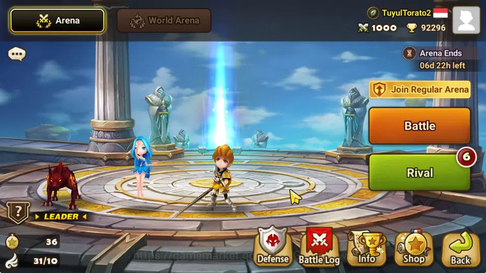 Summoners War: Sky Arena Accounts GLOBAL Lv 21|Starter|1 LD [Geldnir]|3 Total NB5[Te image 9