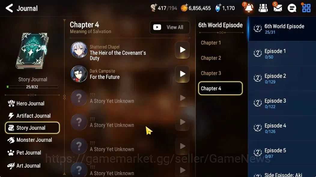 Epic Seven Accounts GLOBAL Unverif|New Era|2 ML(RhiannaLuciella,Ruele  image 10