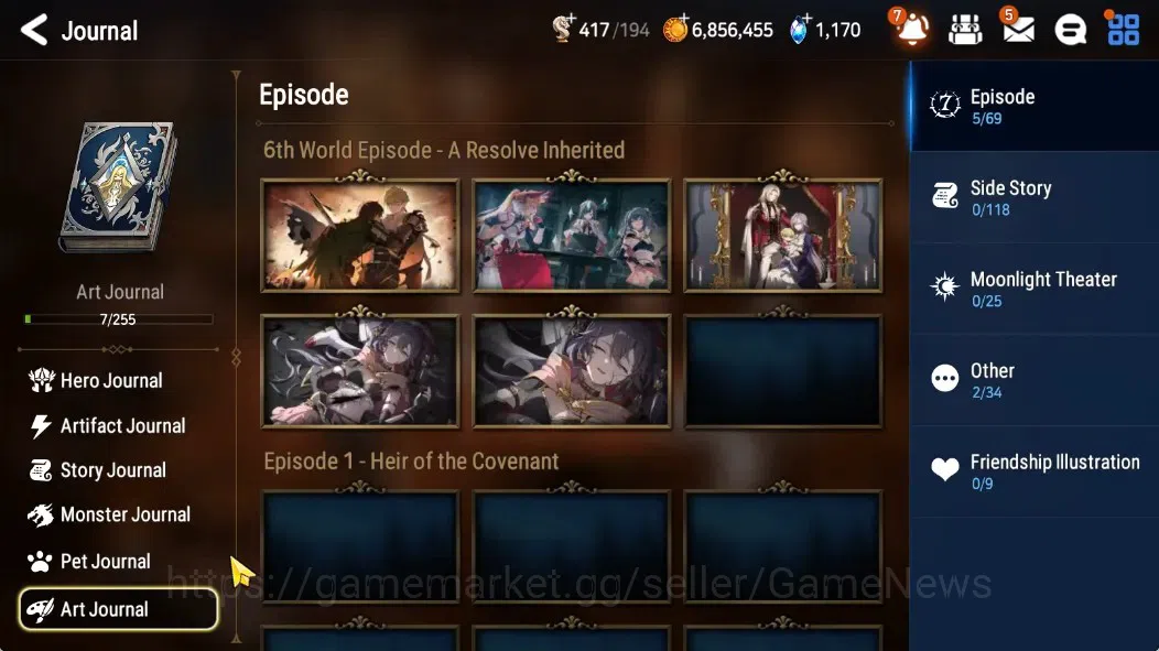 Epic Seven Accounts GLOBAL Unverif|New Era|2 ML(RhiannaLuciella,Ruele  image 19