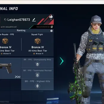 Blood Strike Accounts Collab Skin ASIA|Eternal Gun:M82-Noxdra|1 Collab Gun [AOT]|1 Ultra & 1 Legendary Gun|1 Name-Changing