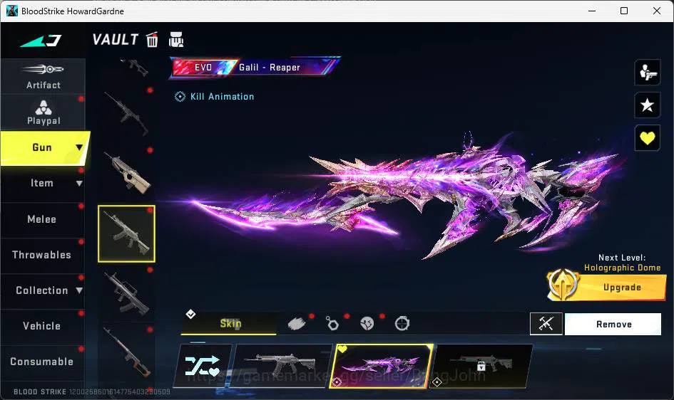 Blood Strike Accounts ASIA|Evo Galil|4Eternal-3collab weapon|Collab EMT- image 10