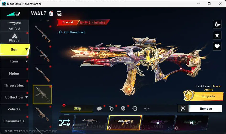 Blood Strike Accounts ASIA|Evo Galil|4Eternal-3collab weapon|Collab EMT- image 12