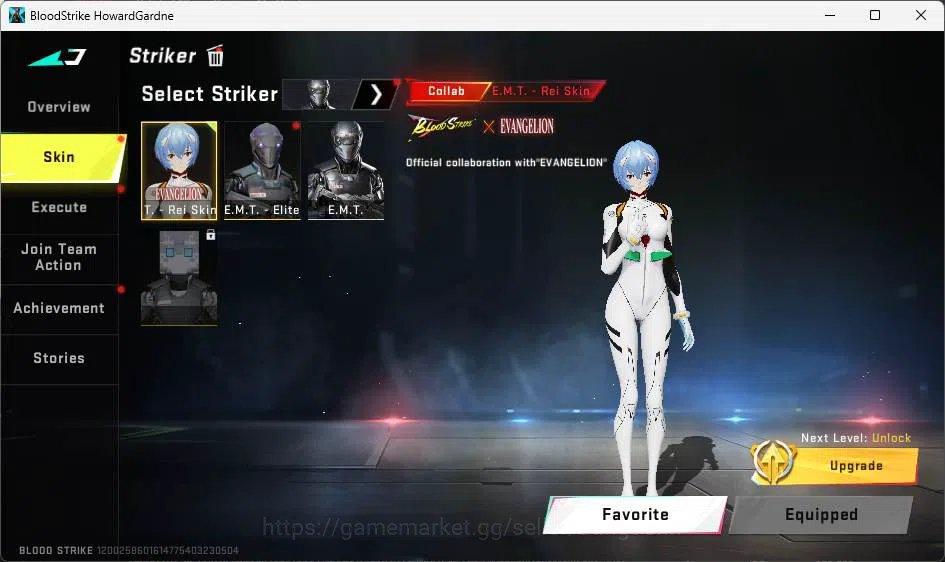 Blood Strike Accounts ASIA|Evo Galil|4Eternal-3collab weapon|Collab EMT- image 2