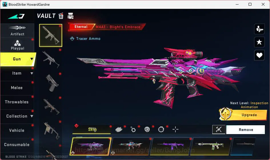 Blood Strike Accounts ASIA|Evo Galil|4Eternal-3collab weapon|Collab EMT- image 7