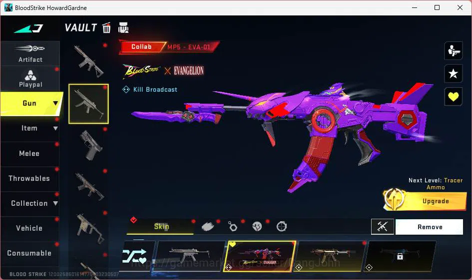 Blood Strike Accounts ASIA|Evo Galil|4Eternal-3collab weapon|Collab EMT- image 8
