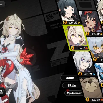 Zenless Zone Zero Accounts Starter Asia|IK 25|S1 Ch1|Starter 2 Limit (Phoenix Refaella,[Jane Doe]+Sign,)+3