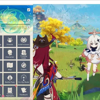 Genshin Impact Accounts Starter ASIA|AR 48|Starter 2 Limited (Odette and Chasca C1)|Low Exploration|Check