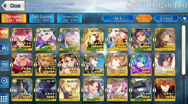Fate-Grand Order Accounts NA Lv 122|5 limited ssr| Kama(Avenger), Tiamat, Dr image 11