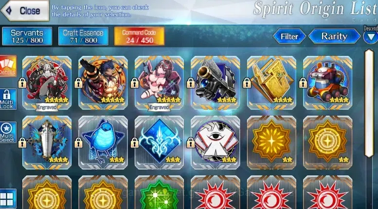 Fate-Grand Order Accounts NA Lv 122|5 limited ssr| Kama(Avenger), Tiamat, Dr image 7