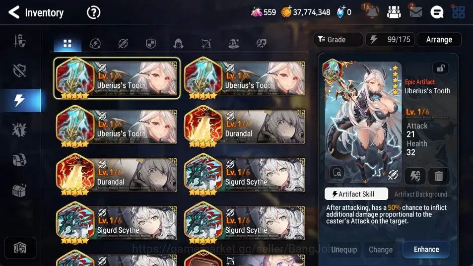 Epic Seven Accounts High-End Global Unverif | 7 ML(LOTScales,Straze,Zio,RAL,LW Peira,Etc.) | PoH+Bless ON | Stigma 67.7K 13