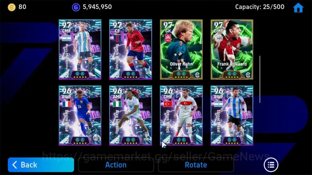 eFootball Accounts Android|Epic Marcelo Naruto,S.Gerrard,Giorgio C,Ma image 10