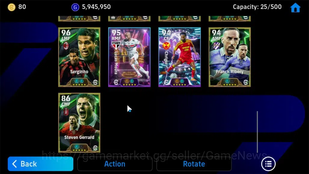 eFootball Accounts Android|Epic Marcelo Naruto,S.Gerrard,Giorgio C,Ma image 12