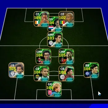 eFootball Legends & Iconic Players Android|Epic Marcelo Naruto,S.Gerrard,Giorgio C,Ma image 1