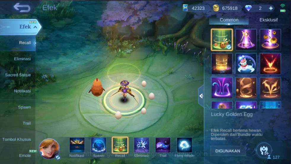 Mobile Legends: Bang Bang Accounts Hero 127 | Skin 412 | Legend Franco+Freya, Collect image 6
