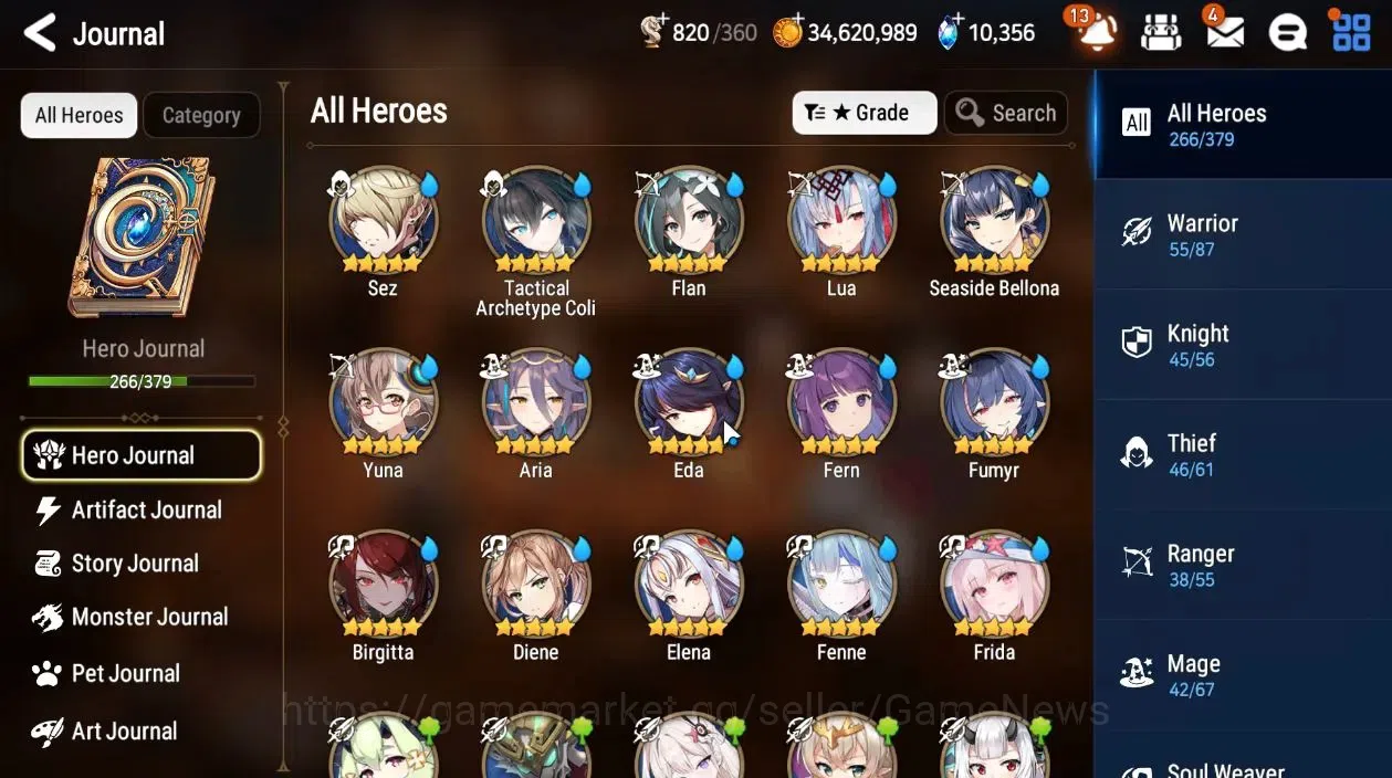 Epic Seven Accounts ASIA|Verif|22 ML[LOT Scales,NMLuna(300 SPD),Harset image 11