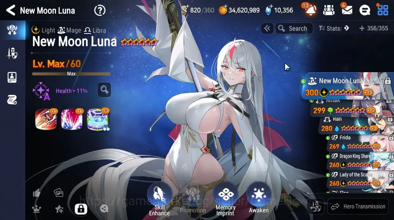 Epic Seven Accounts ASIA|Verif|22 ML[LOT Scales,NMLuna(300 SPD),Harset image 18