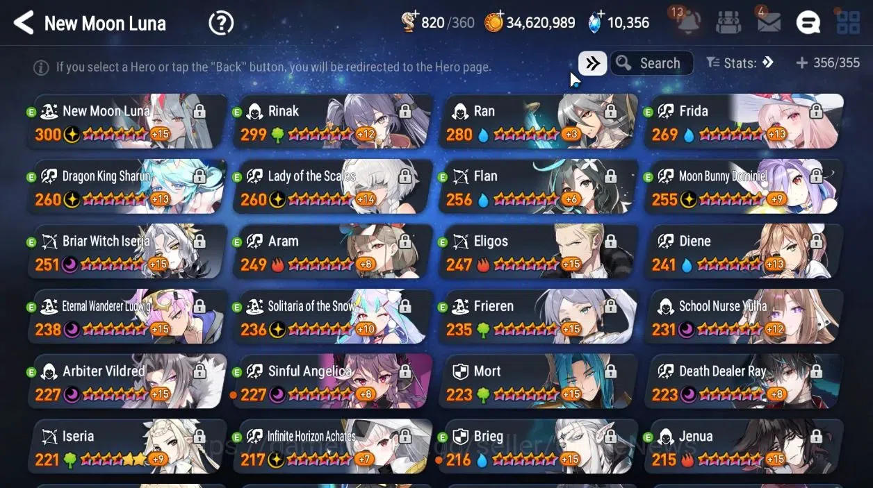 Epic Seven Accounts ASIA|Verif|22 ML[LOT Scales,NMLuna(300 SPD),Harset image 19