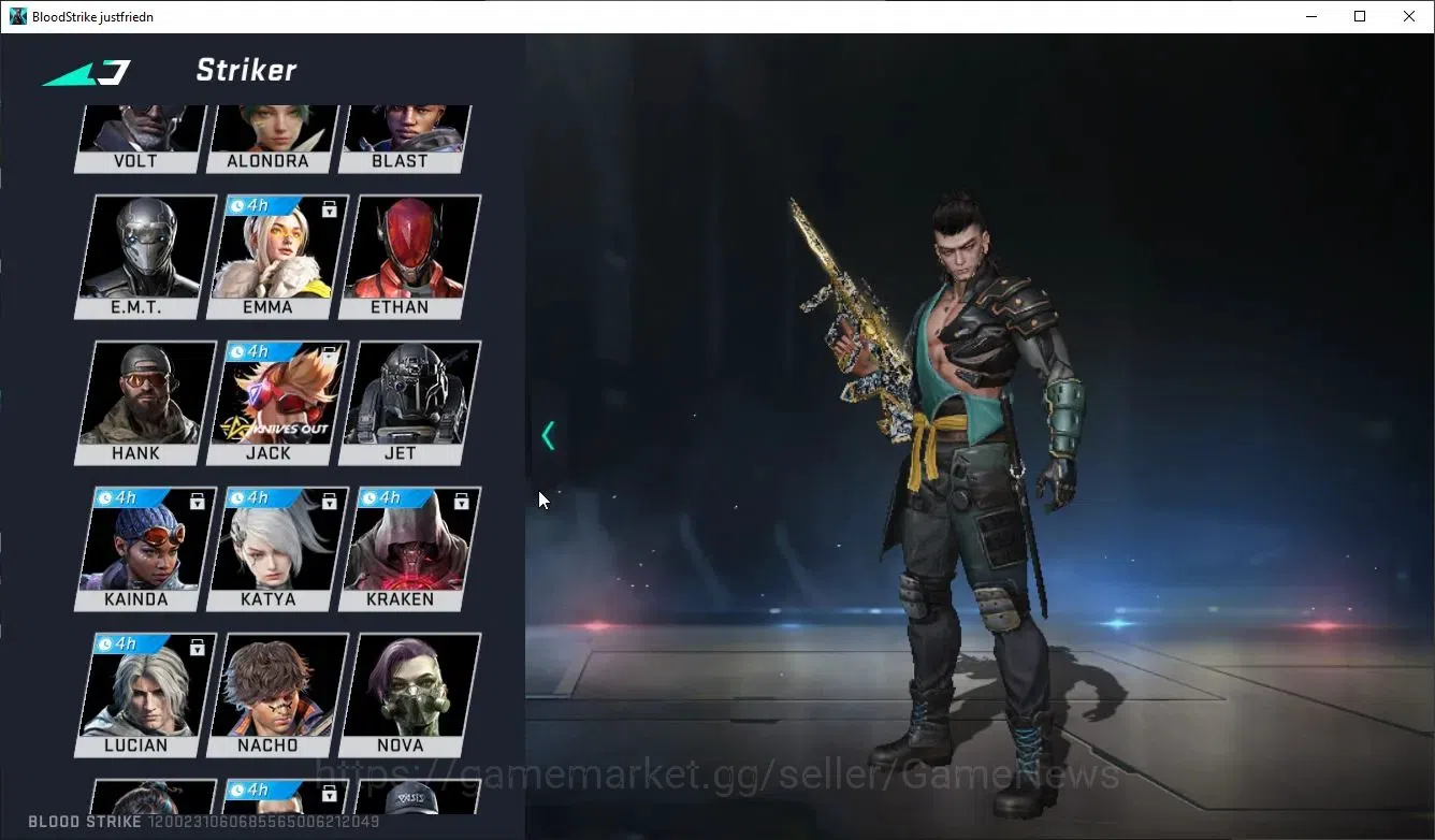 Blood Strike Accounts ASIA|1 ETERNAL AUG-Empyrean|1 ULTRA UMP45-Ascensio image 3