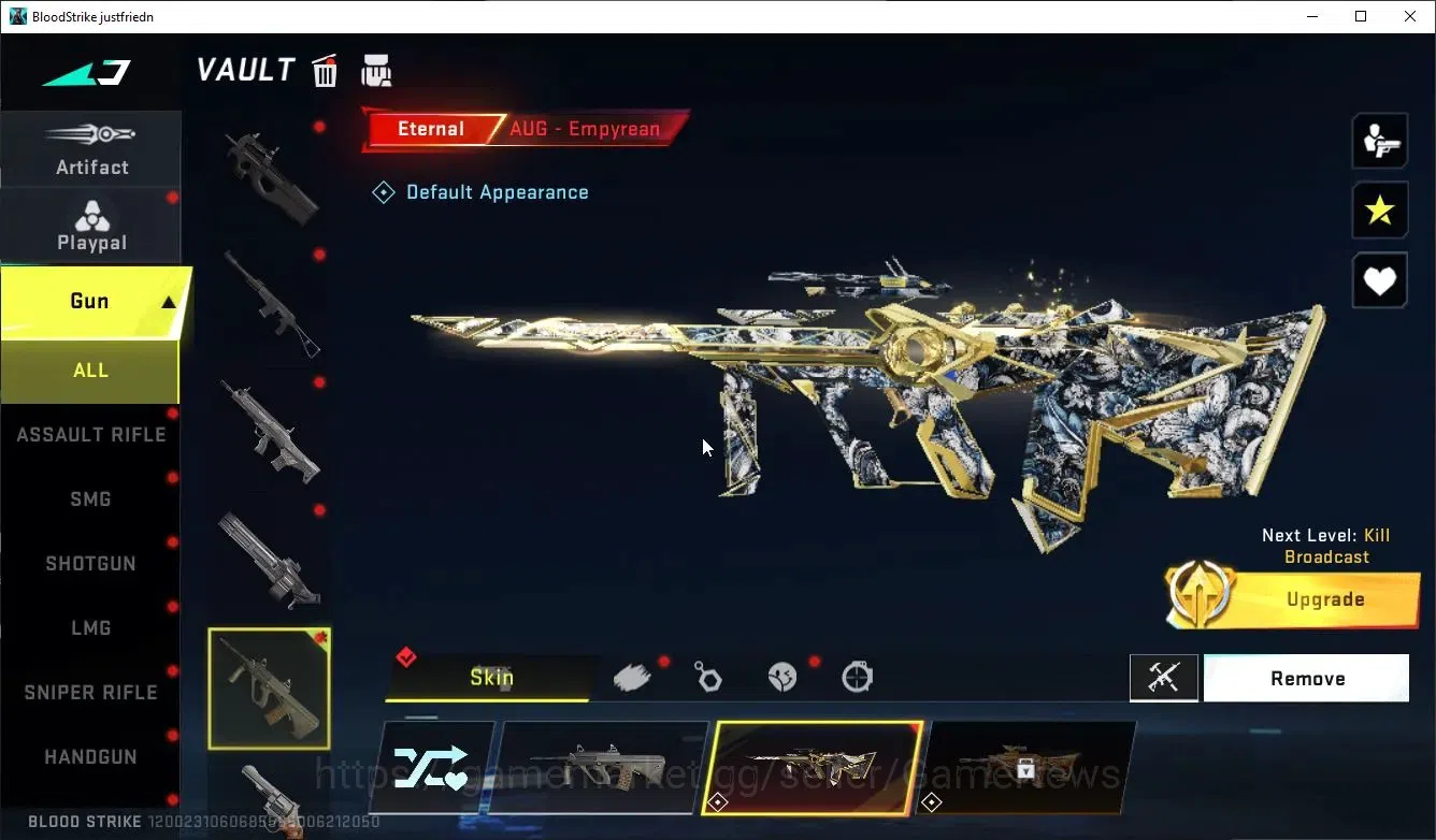 Blood Strike Accounts ASIA|1 ETERNAL AUG-Empyrean|1 ULTRA UMP45-Ascensio image 4