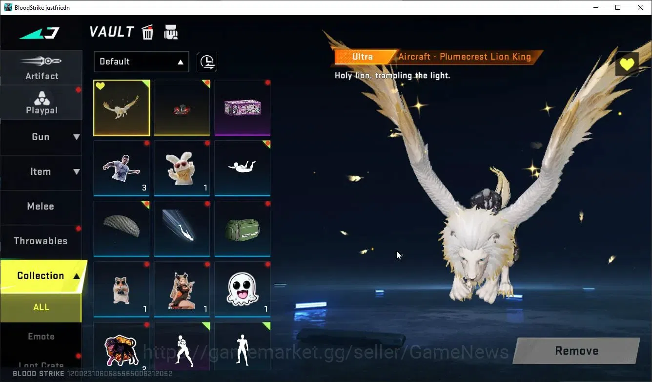 Blood Strike Accounts ASIA|1 ETERNAL AUG-Empyrean|1 ULTRA UMP45-Ascensio image 8