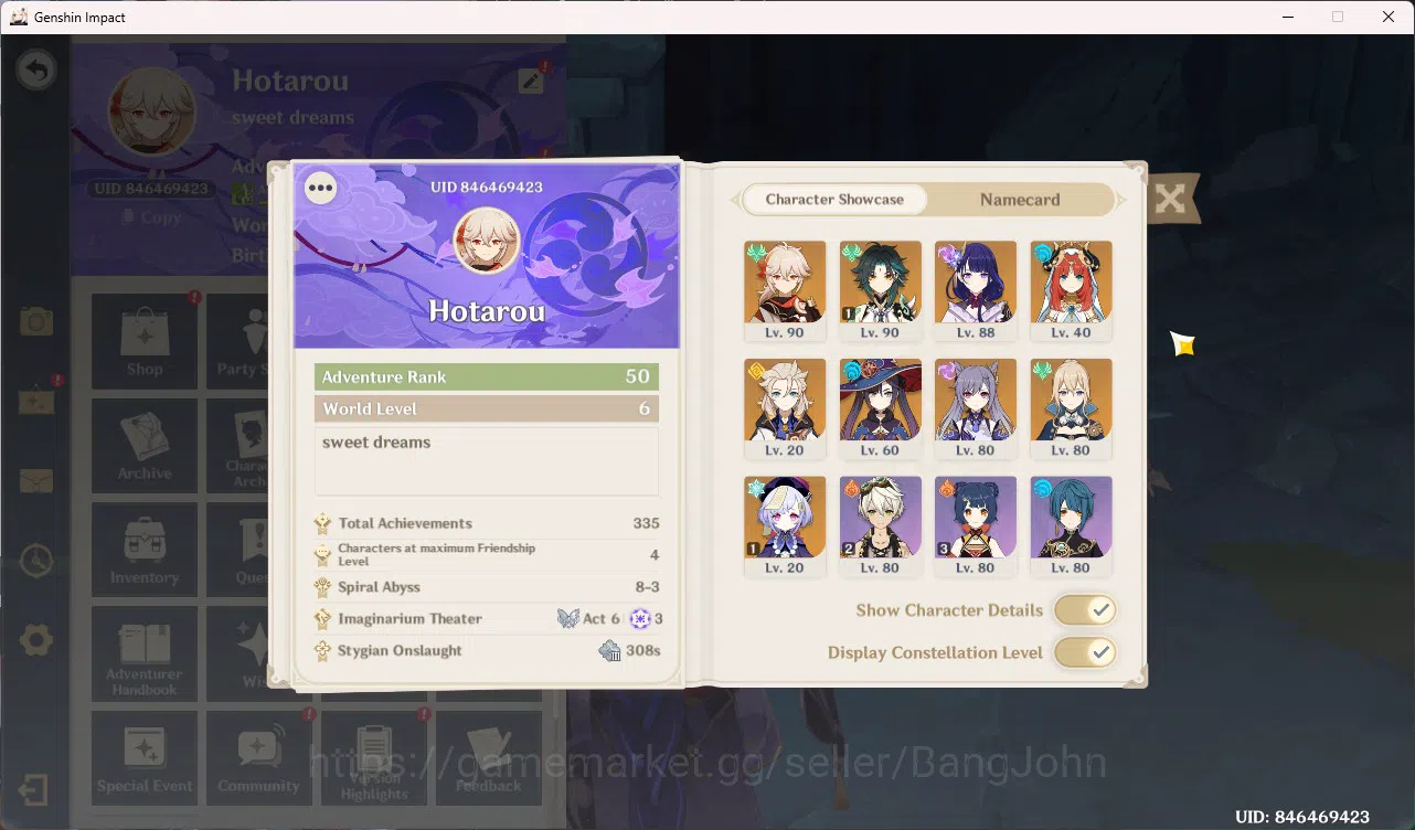 Genshin Impact Accounts ASIA|AR50|5 Limit|Xiao,Kazuha,Raiden Ei, Nilou, Al image 16