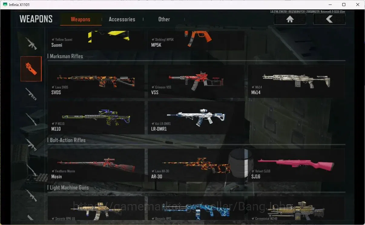 Arena Breakout Accounts MOBILE Lvl 30|SV 57M|CV 53M|MORE SKIN,KOI LR-AR2,0 image 11