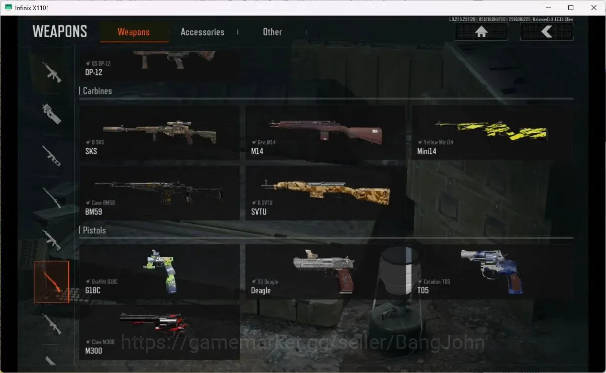 Arena Breakout Accounts MOBILE Lvl 30|SV 57M|CV 53M|MORE SKIN,KOI LR-AR2,0 image 13